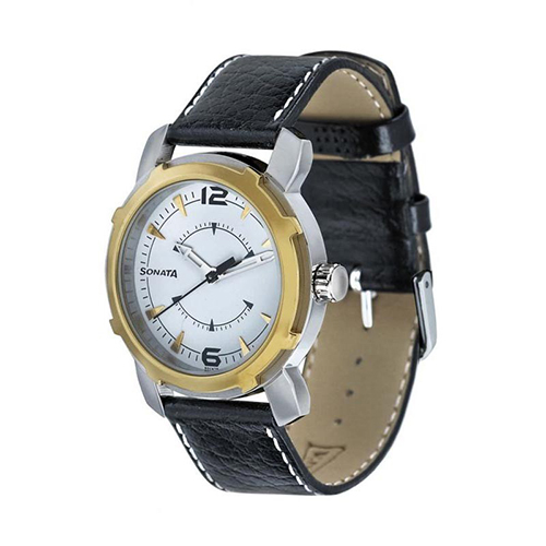 Bazaarmantri Sonata 7924Sl06 Men Analog Watch