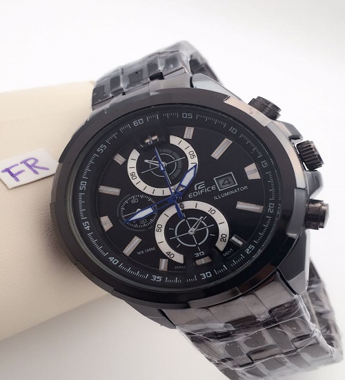 men fashion black dial wrist watch ex191